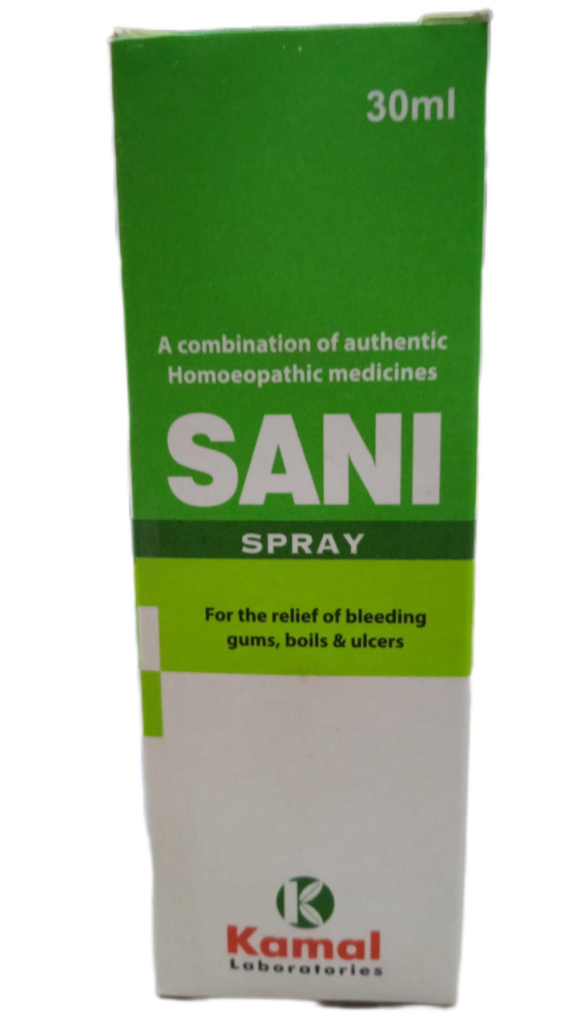Kamal Sani Spray 30ml (bleeding Gums, Boils , Ulcers & Painful Chewing)